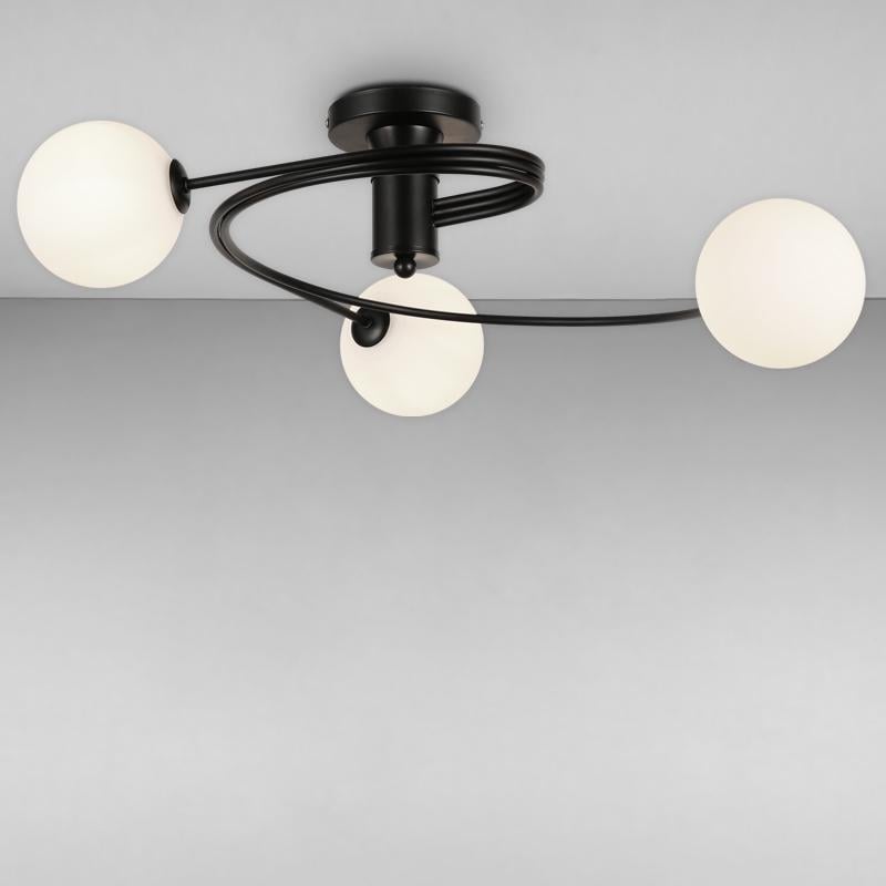 Люстра стельова Light House LS-18017-3 Чорний