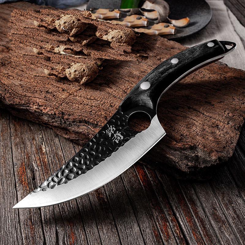 Нож для мяса кованый 27,3 см Черный (2357951486)