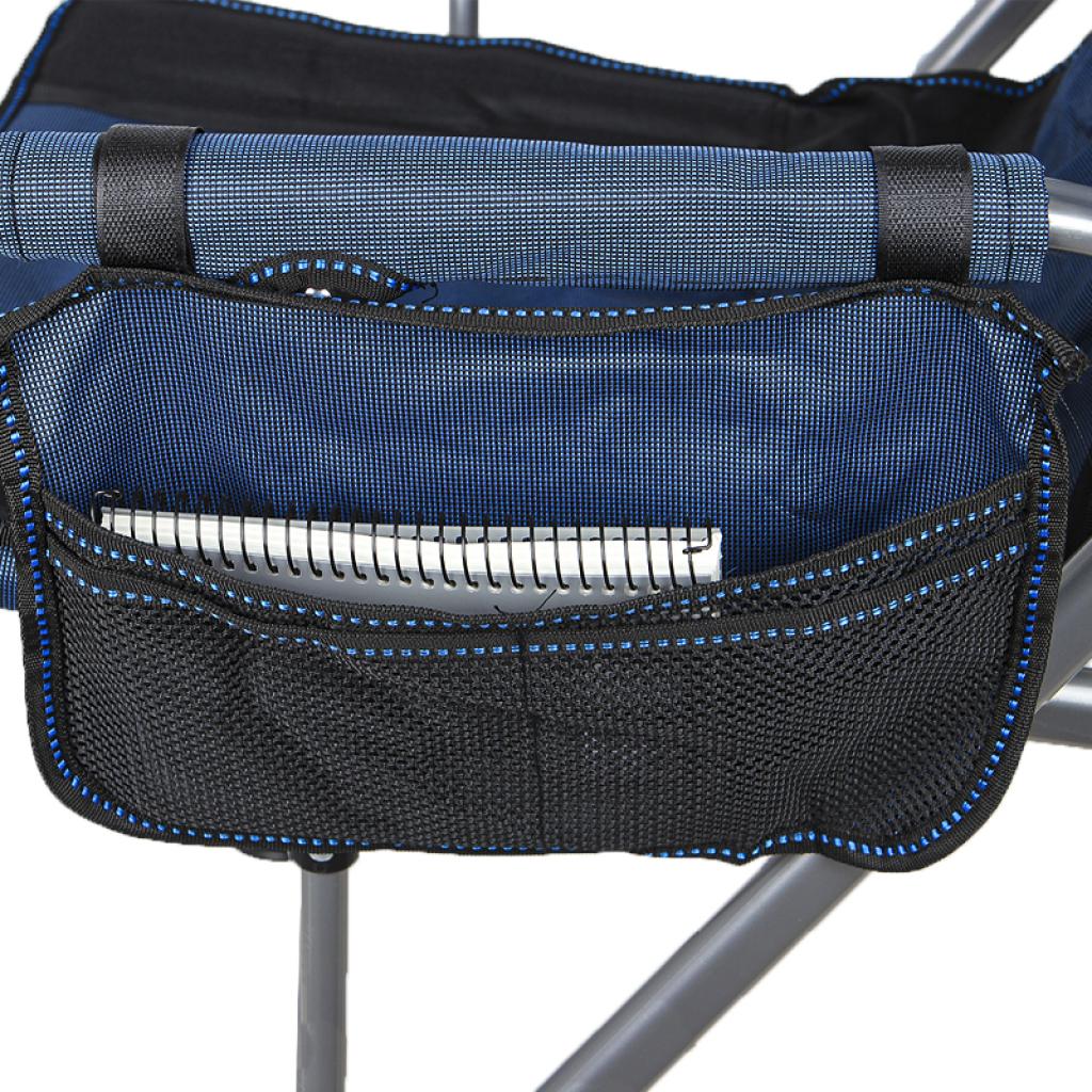 Кресло туристическое раскладное Lesko S4577 98x56x58 см Blue (1386920) - фото 5 Кресло туристическое раскладное Lesko S4577 98x56x58 см Blue (1386920) - фото 5