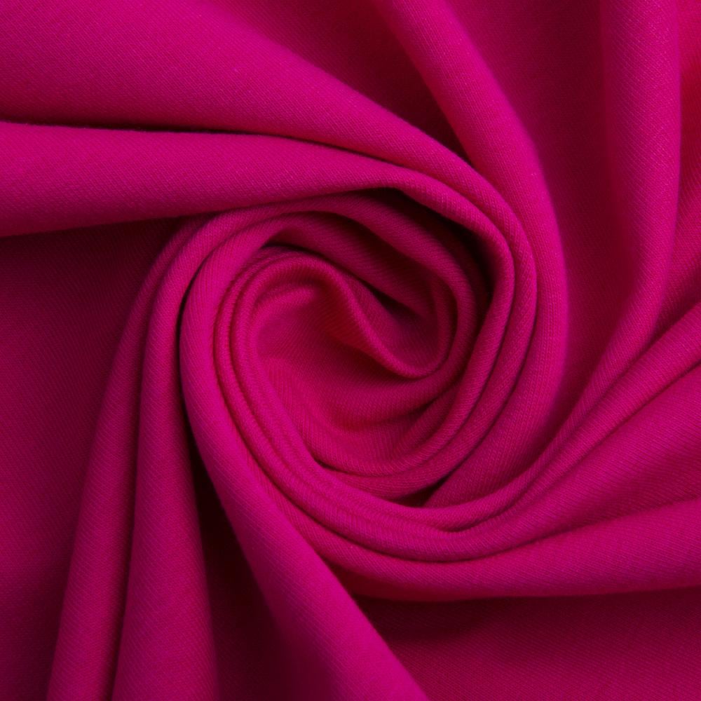 Ткань трикотажная двунитка 230 г/м2 Малиновый