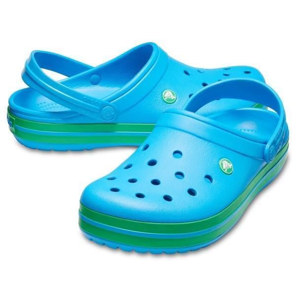 Сабо жіночі Crocs Crocband Clog Ocean Grass р. 38-39 Світло-синій (10545)