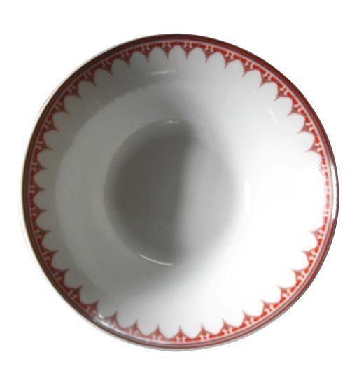 Набор салатников вышиванка ромб 6 шт. 17,5 см Красный Набор салатников вышиванка ромб 6 шт. 17,5 см Красный