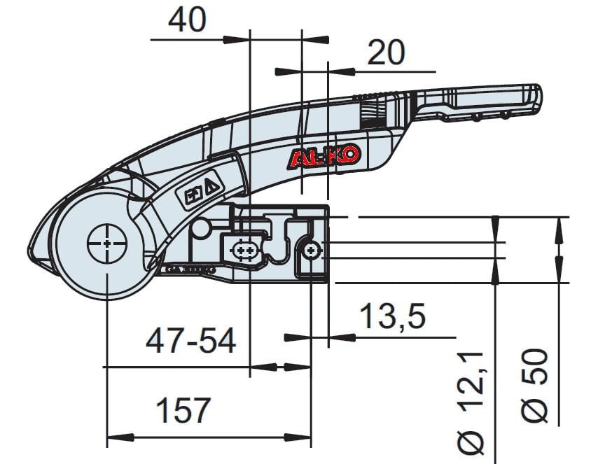 Сцепное устройство-стабилизатор AKS 3004 35/45/50 - фото 2