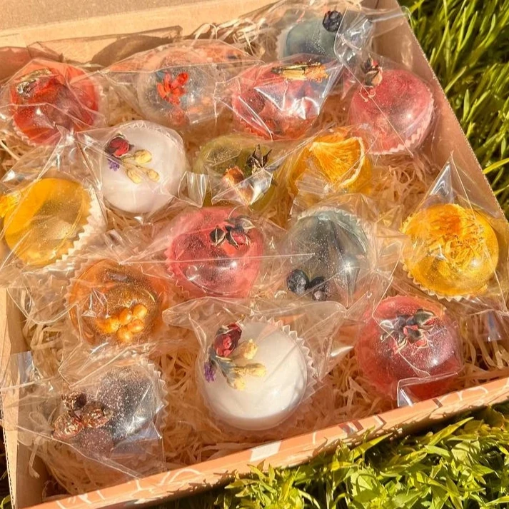 Подарочный набор с чайными бомбочками 15 шт. (28957433)