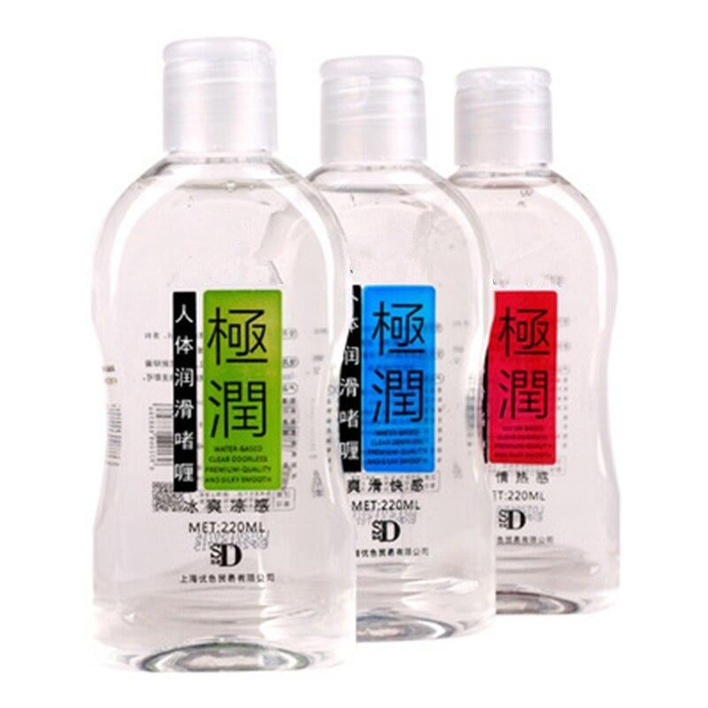 Смазка для секса DUAI на водной основе 220 мл Green (Green_rhy-5) - фото 7