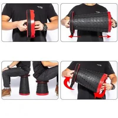 Табурет складной FEXIBLE STOOL ART-7108 пластиковый круглый - фото 5 Табурет складной FEXIBLE STOOL ART-7108 пластиковый круглый - фото 5