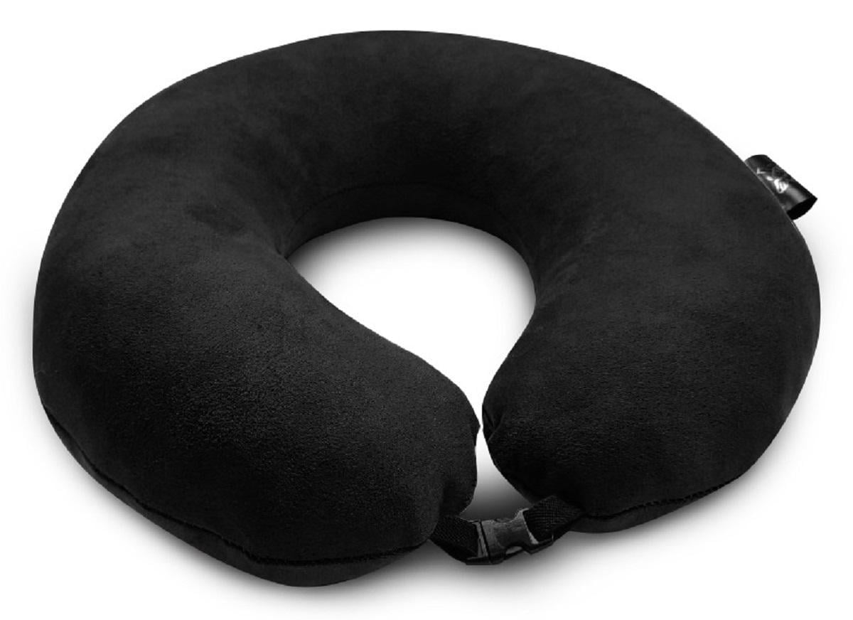 Подушка дорожная Черный P000104-BK)