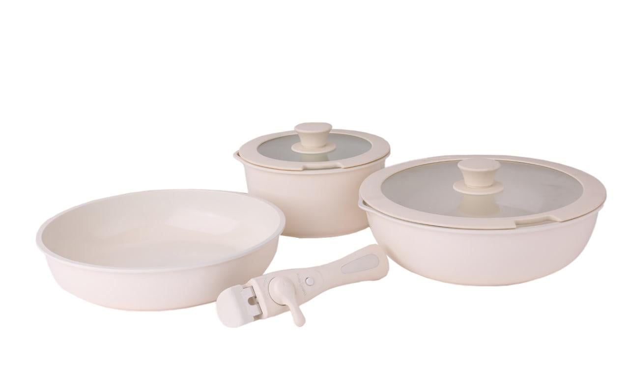 Набор посуды Zilan ZLN0965 Бежевый (iz16649)