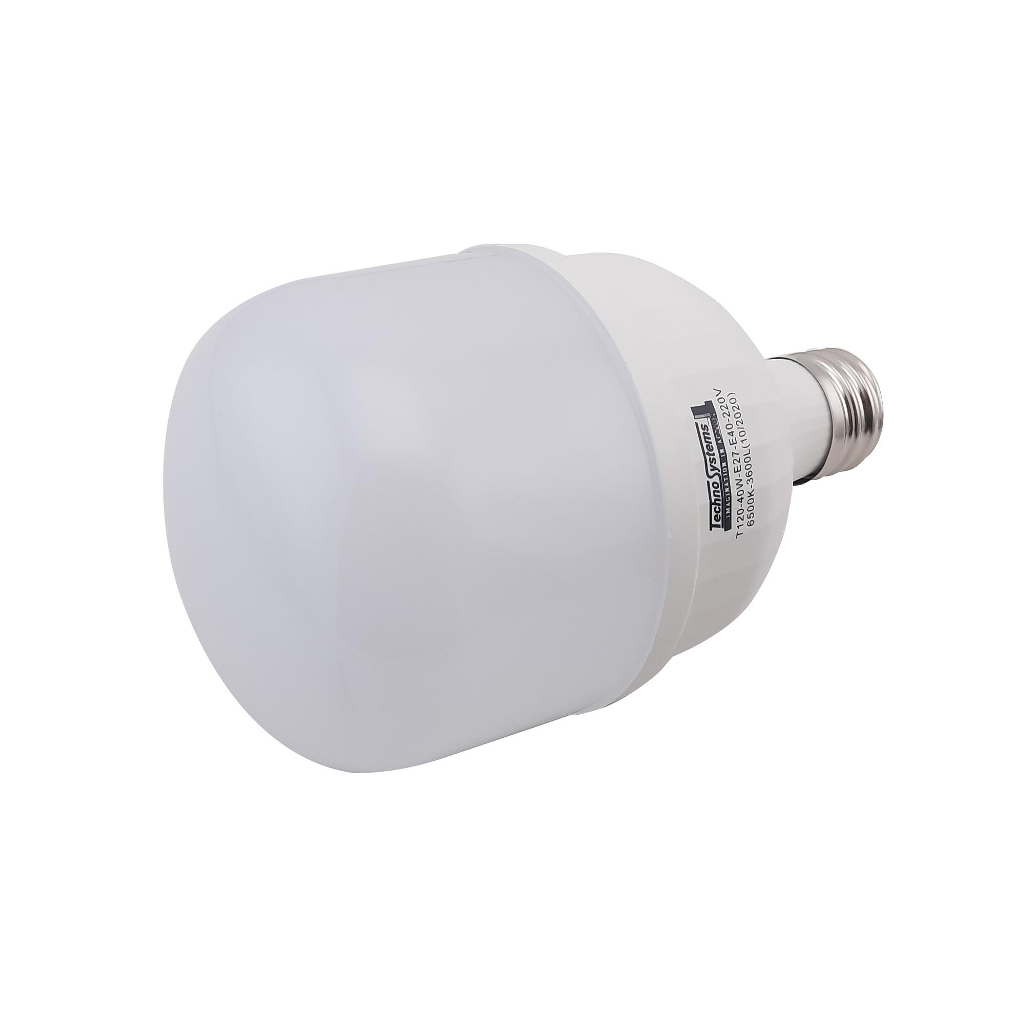 Лампа светодиодная TechnoSystems Bulb T120 40Вт E27 Е40 4000K 3600Лм ICCD (5000260) - фото 3