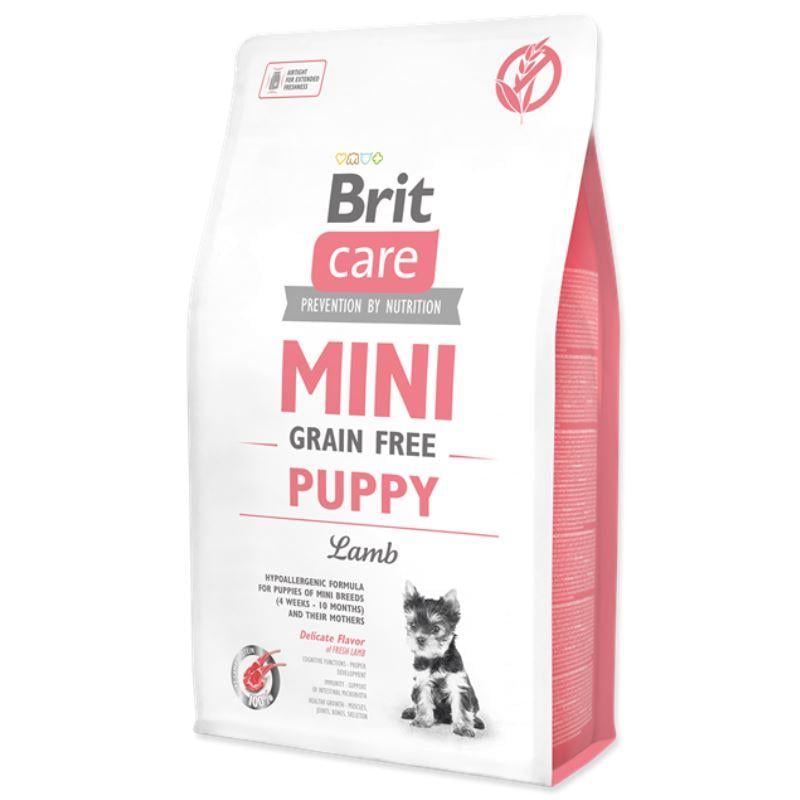 Корм беззерновий для собак Brit Care Mini Puppy Grain Free Lamb для цуценят малих порід з ягням 2 кг (20138)