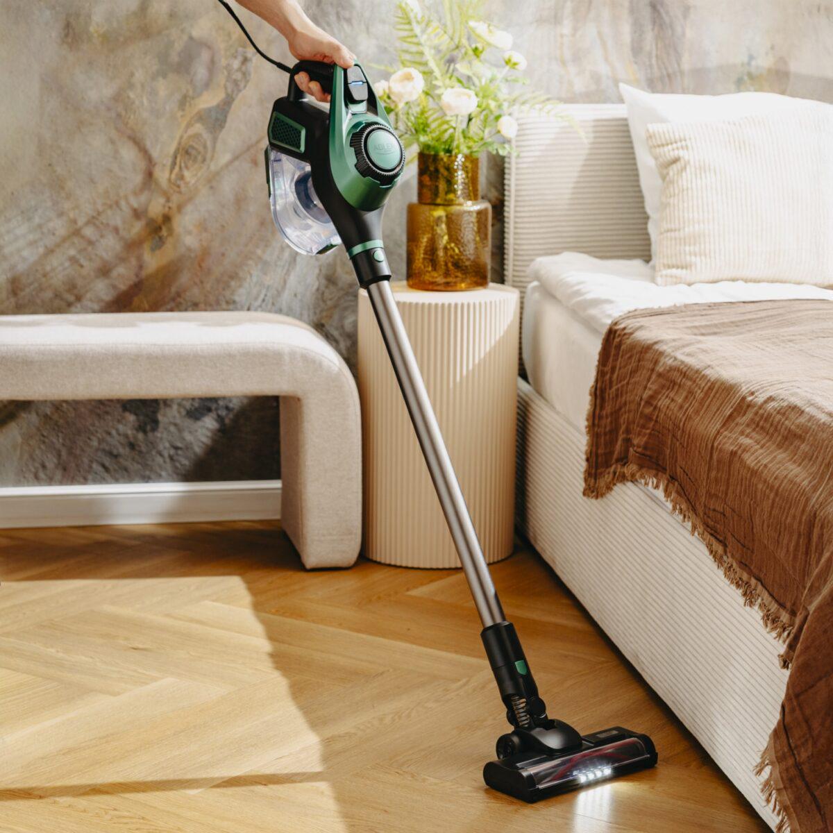 Пилосос ручний акумуляторний Adler AD 7083 3,5 кг 15000Pa та фільтр HEPA 13 700 Вт Green (29919058) - фото 20 Пилосос ручний акумуляторний Adler AD 7083 3,5 кг 15000Pa та фільтр HEPA 13 700 Вт Green (29919058) - фото 20