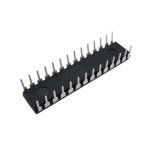 Чип микроконтроллер ATMEGA328P-PU DIP28 20МГц (312874)
