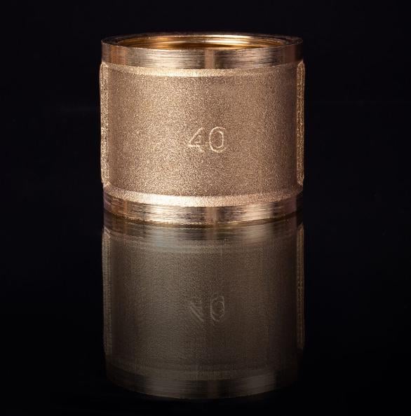 Муфта соединительная Lexline К.0306-В 1 1/2" ВВ усиленная латунь - фото 2 Муфта соединительная Lexline К.0306-В 1 1/2" ВВ усиленная латунь - фото 2