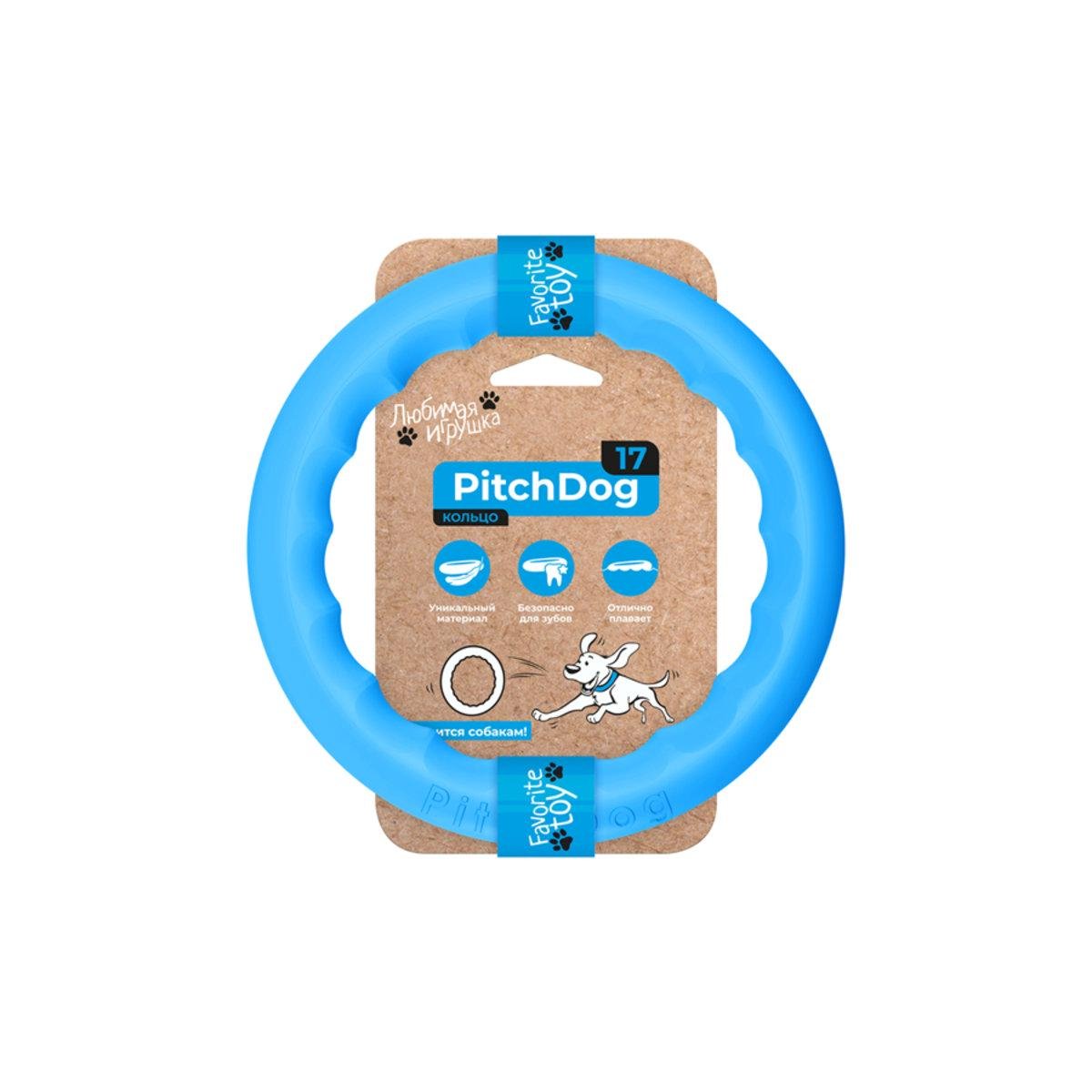 Кільце для апортування PitchDog 17 см Блакитний Кільце для апортування PitchDog 17 см Блакитний