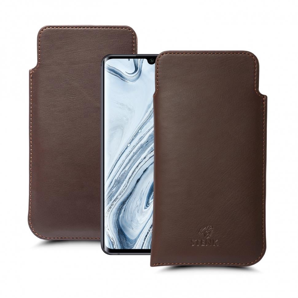 Футляр Stenk Elegance для Xiaomi Mi Note 10 Коричневий (64579) Футляр Stenk Elegance для Xiaomi Mi Note 10 Коричневий (64579)