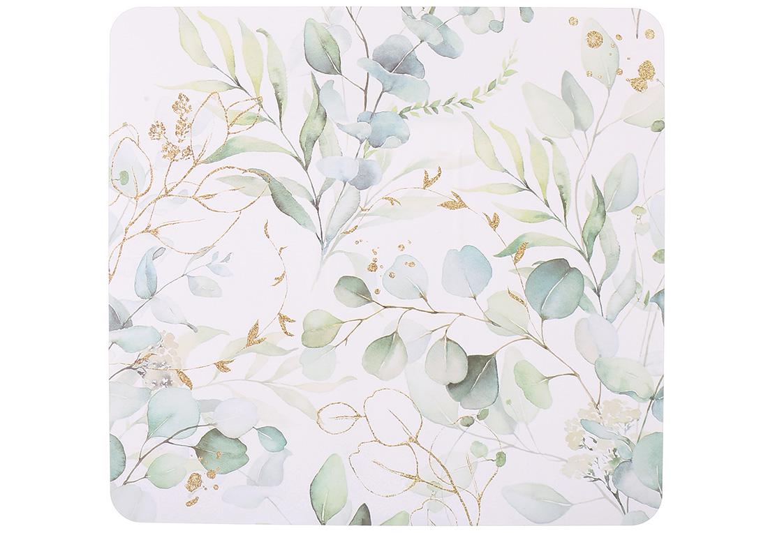 Набор салфеток сервировочных BonaDi Floral 30х28 см 4 шт. (445-129)