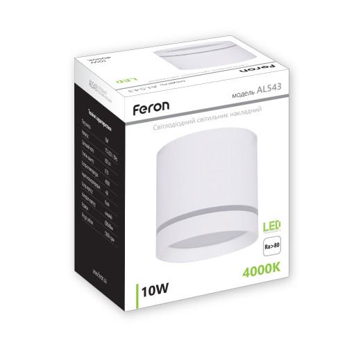 Світильник LED Feron AL543 10W Білий