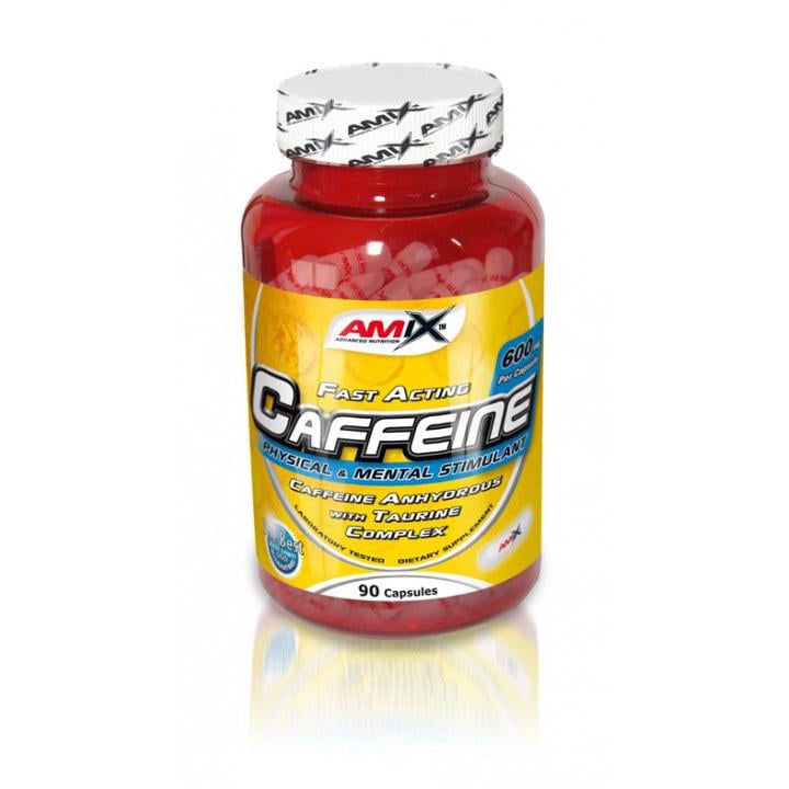 Кофеин с таурином AMIX Caffeine 90 капс.
