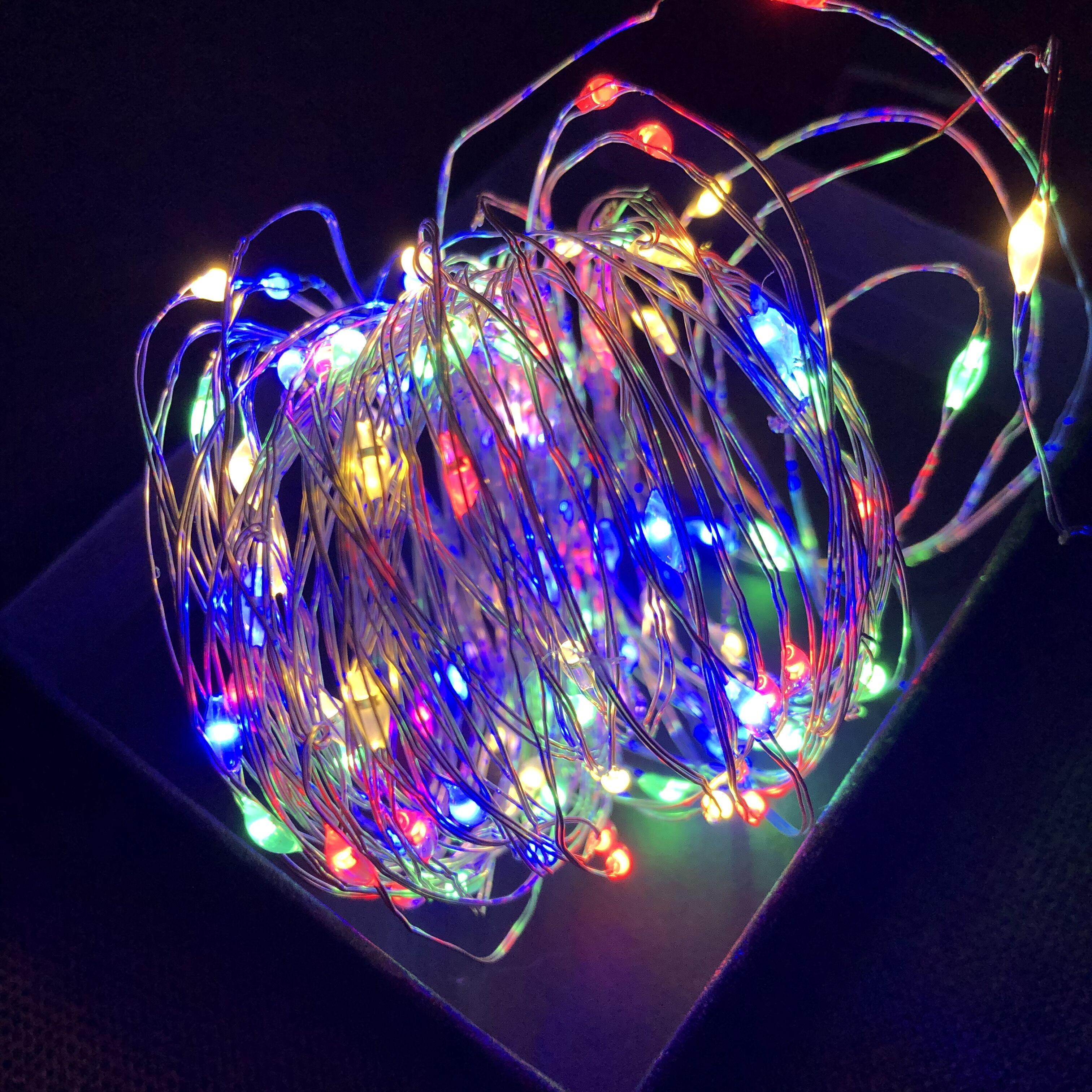 Гирлянда Роса 100 LED Разноцветный (00000006705)