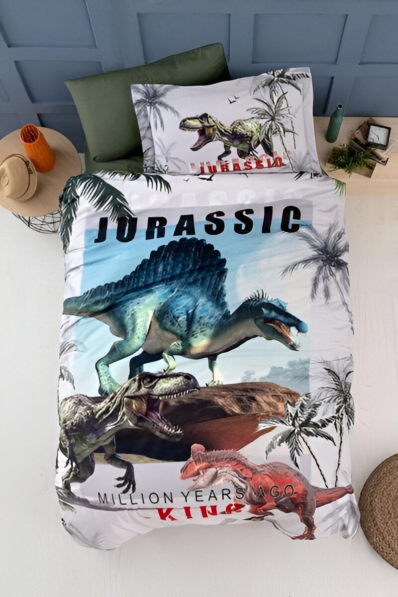 Постельное белье ранфорс First Choice Digital Exclusive Jurassic подростковое (21000)