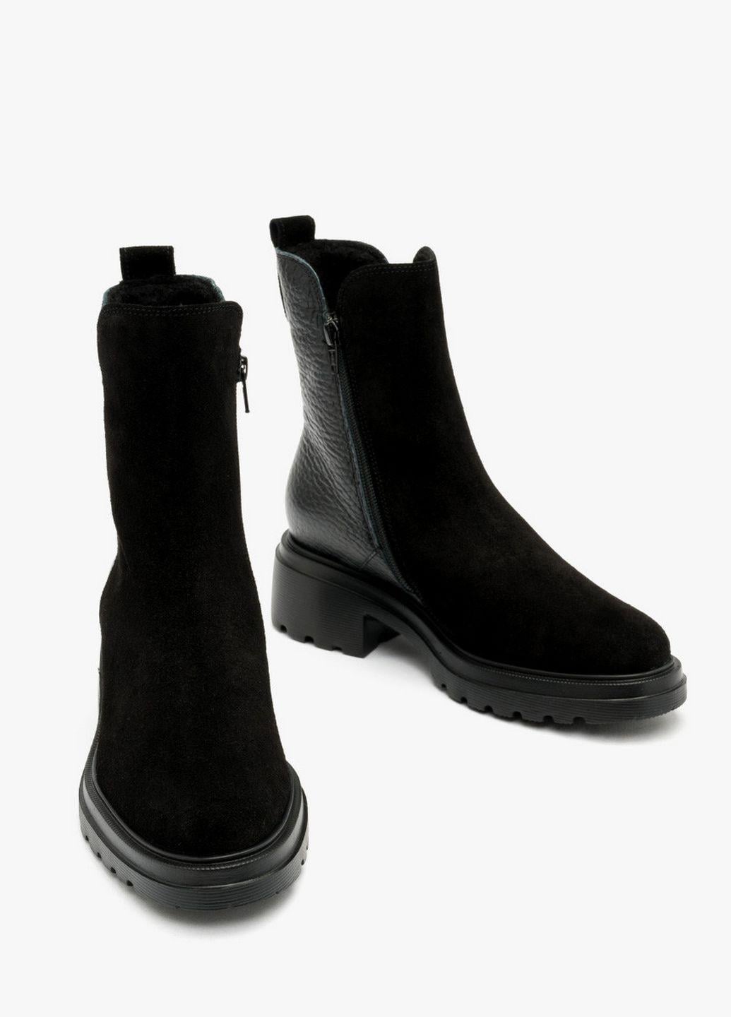 Ботинки женские зимние RYLKO на молнии р. 38 Черный (3YVZ2_GX _7TC)
