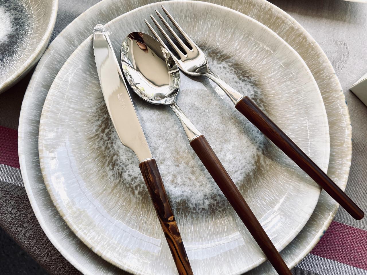 Набор столовых устройств Domus&Design Stiletto 24 шт. Wood (CD26STSS/RD)