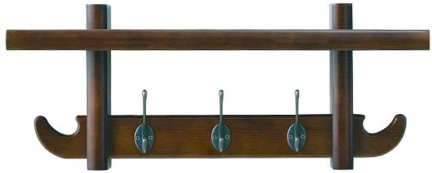 Вешалка для одежды из дерева Брамптон 3 Мокко (ВДО-302110)