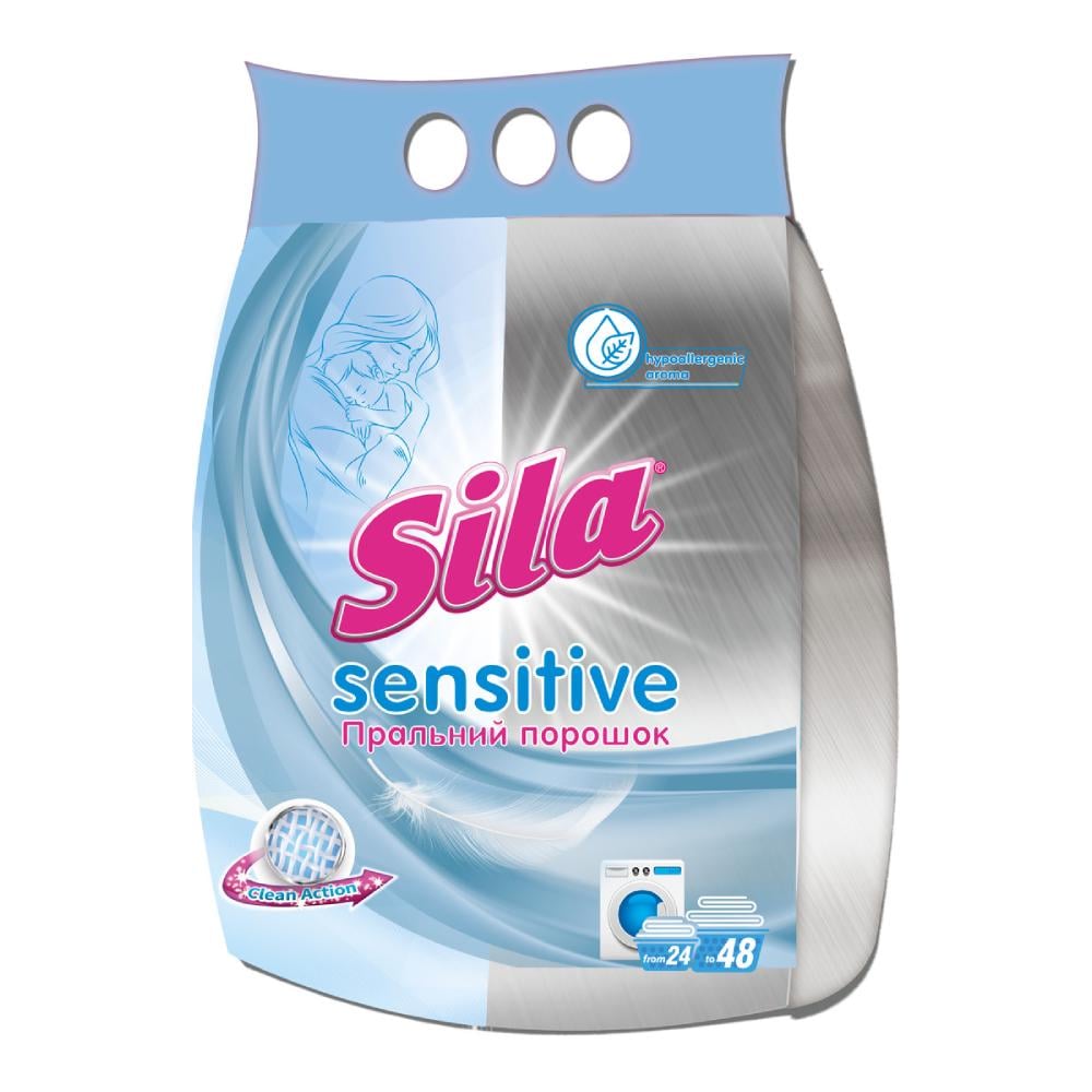 Порошок для прання Sila Sensitive 1,2 кг