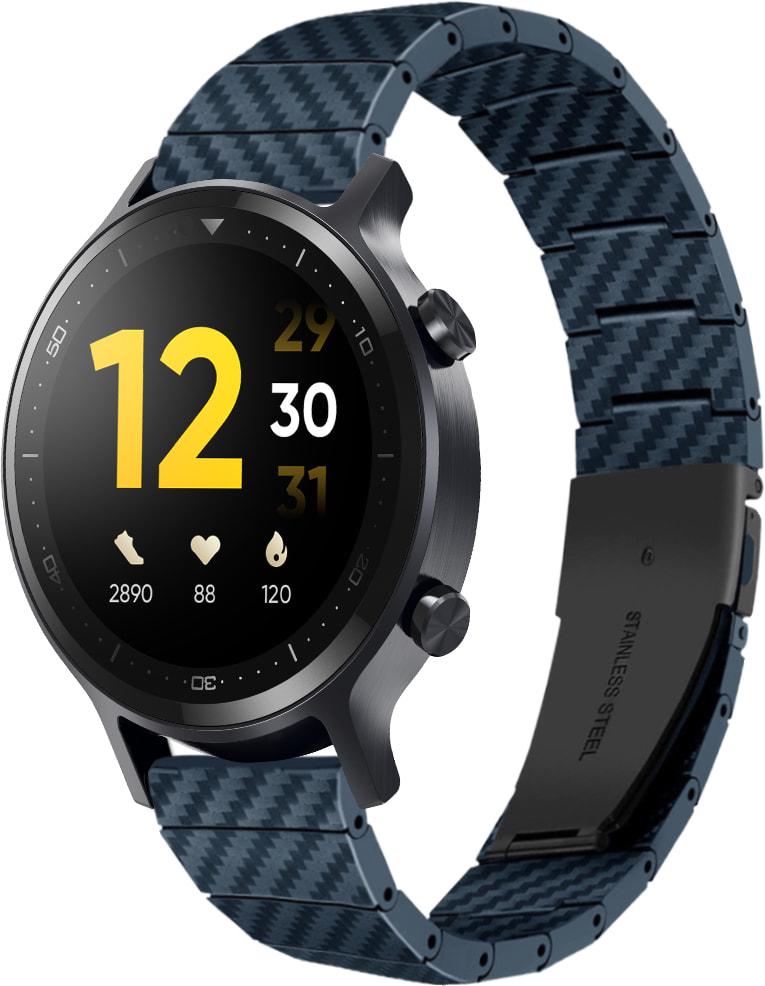 Ремінець Armrok для Realme Watch S Blue (31689-28) Ремінець Armrok для Realme Watch S Blue (31689-28)