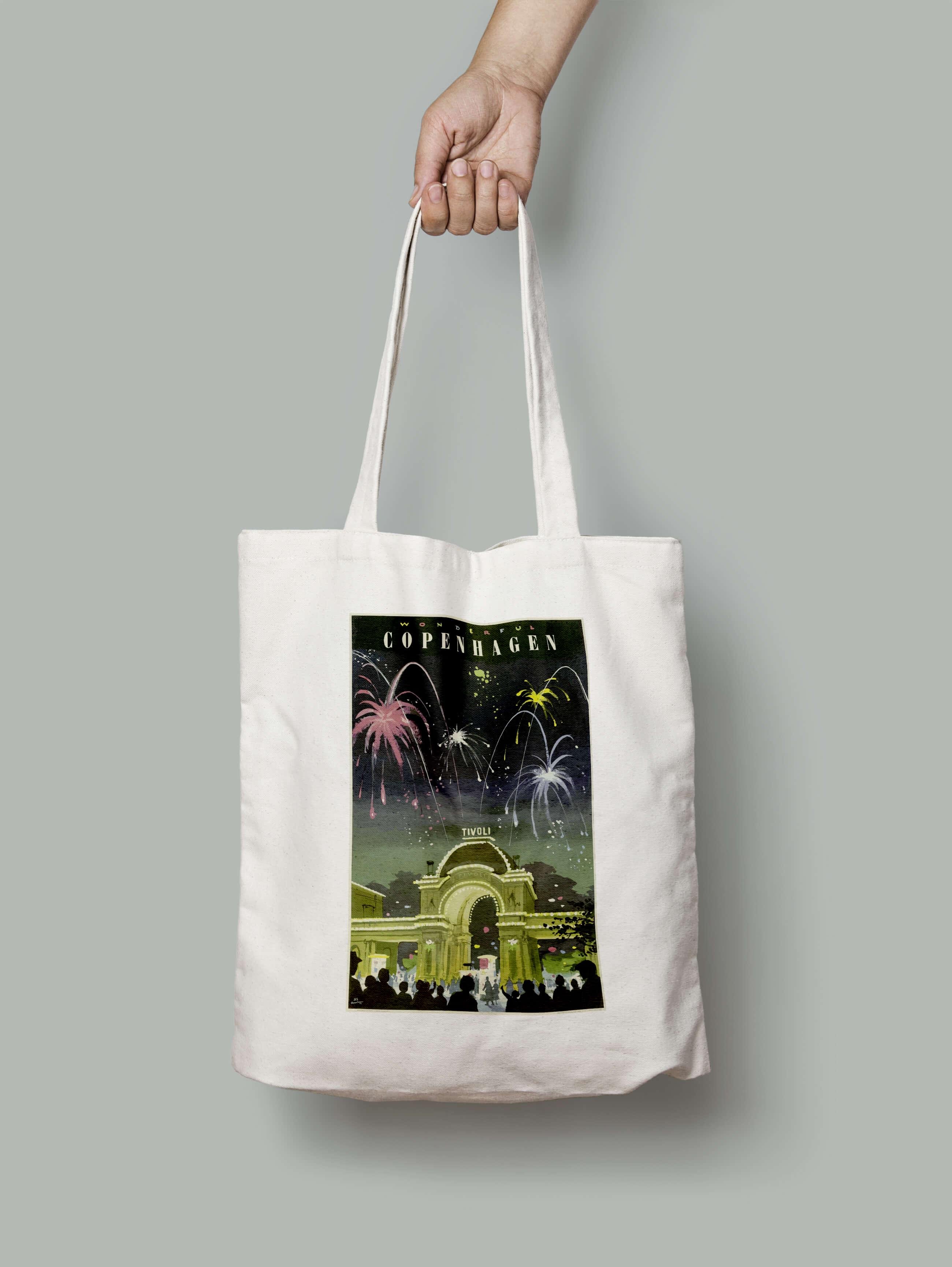 Эко-сумка Копенгаген. Замечательные фейерверки шопер (copenhagen_Bag)