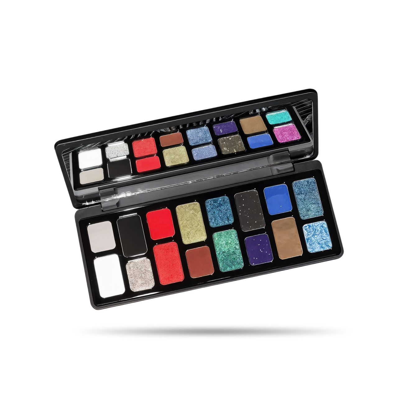 Палетка теней для век 16 цветов Kapeine Вlack Obsidian (2828624384)