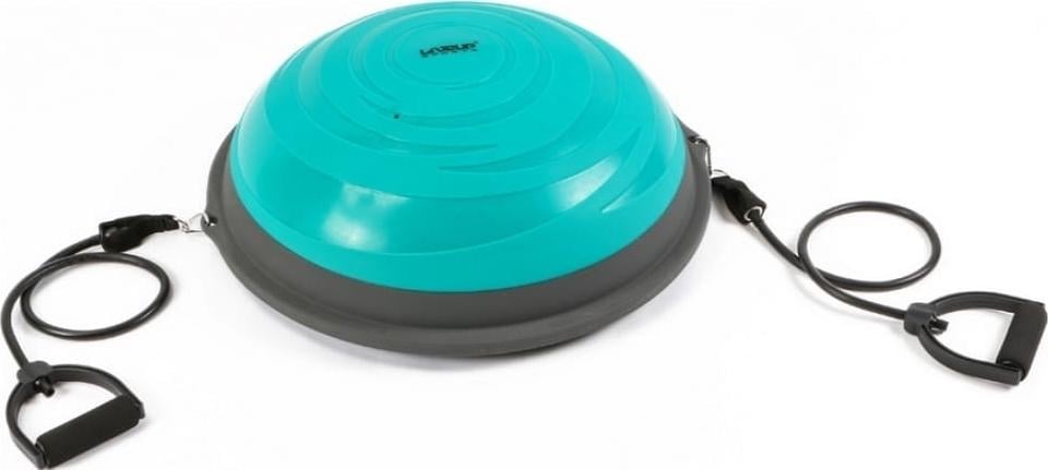 Балансировочная полусфера LiveUp BOSU BALL Бирюзовый (LS3616)
