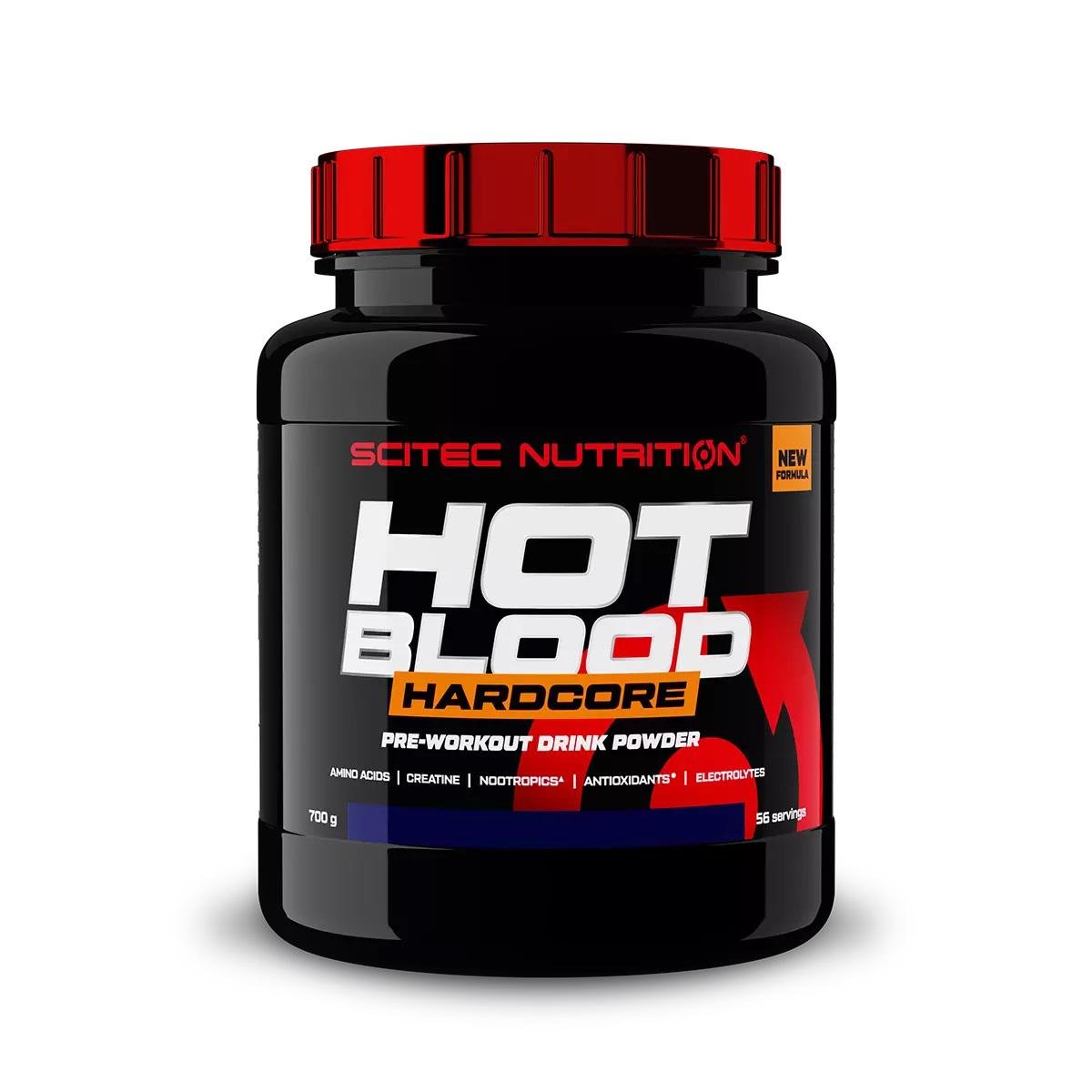 Энергетик Scitec Nutrition Hot Blood Hardcore 700 г 56 порций Orange Juice