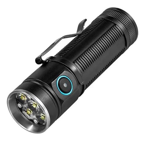 Ліхтар ручний High Power FlashLight W5184-6XHP360 із затискачем Чорний (594063)