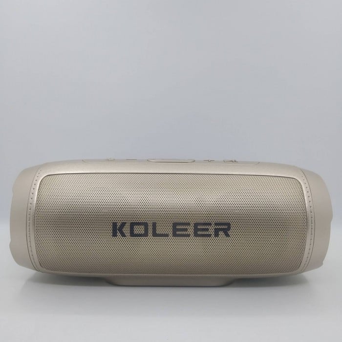 Портативная Bluetooth колонка Koleer S1000 Золотистый (1330221670)