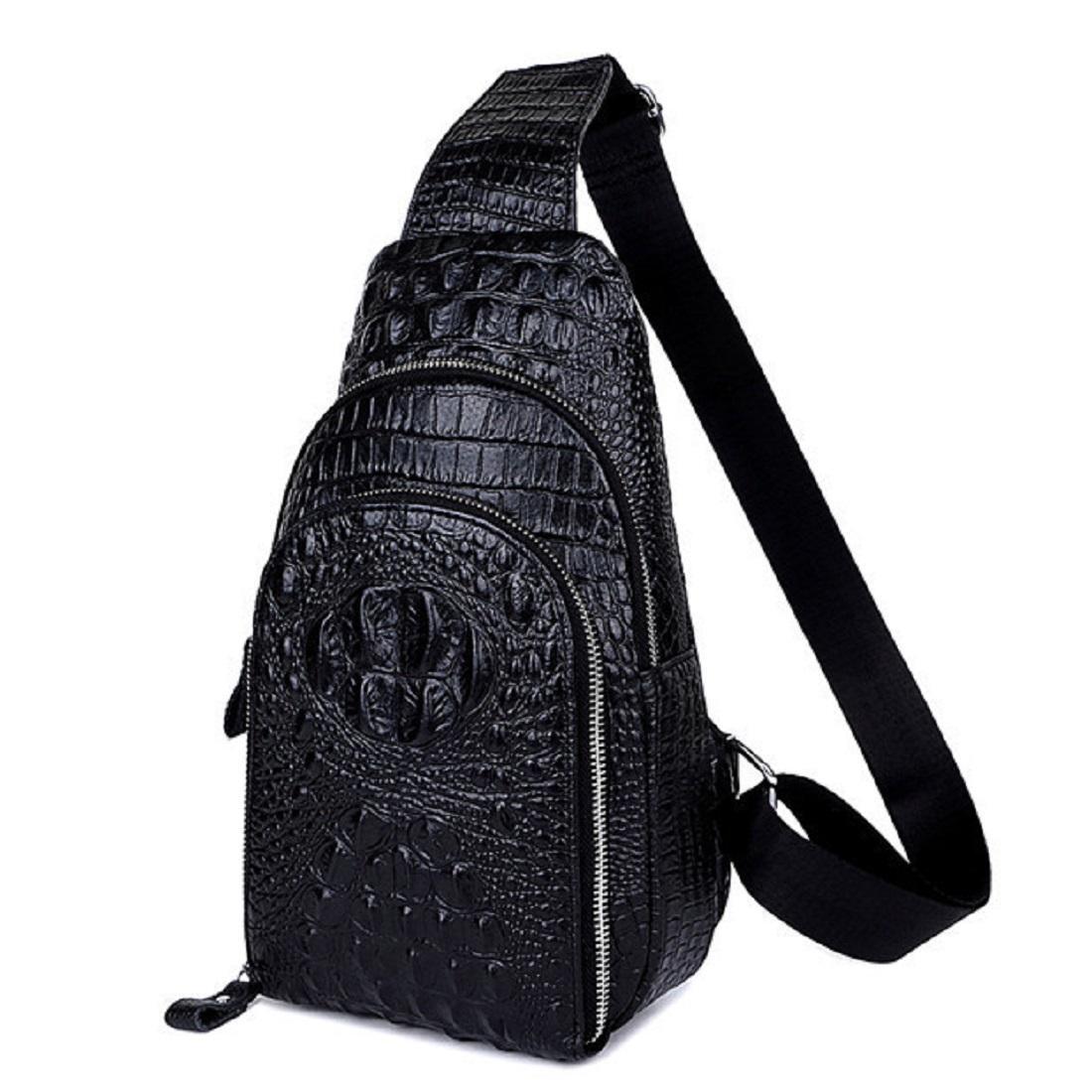 Мужская сумка через плечо Royal Bag CR-A25F-5067A Черный (6232)