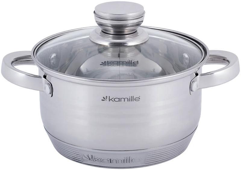 Набір каструль Desiree із нержавіючої сталі з мірною шкалою 1,5/2 л - фото 5 Набір каструль Desiree із нержавіючої сталі з мірною шкалою 1,5/2 л - фото 5