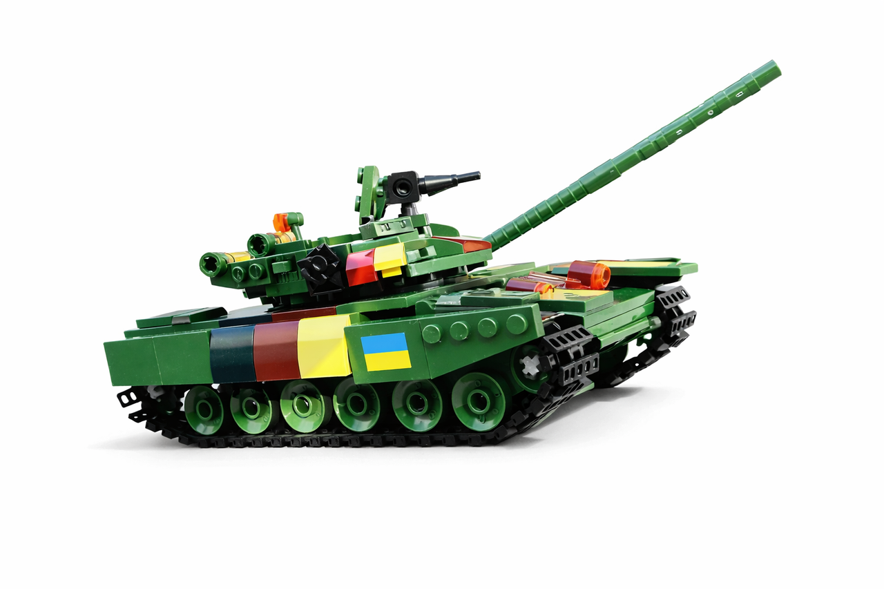 Конструктор KB 1132 техника ВСУ танк Т-64БМ Булат 551 дет. (2833598493)