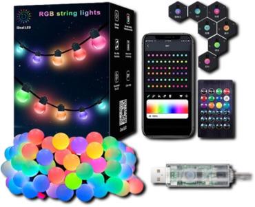 Гирлянда-шарик SFK-03 10 м Bluetooth USB и пульт (44882-16898_245)