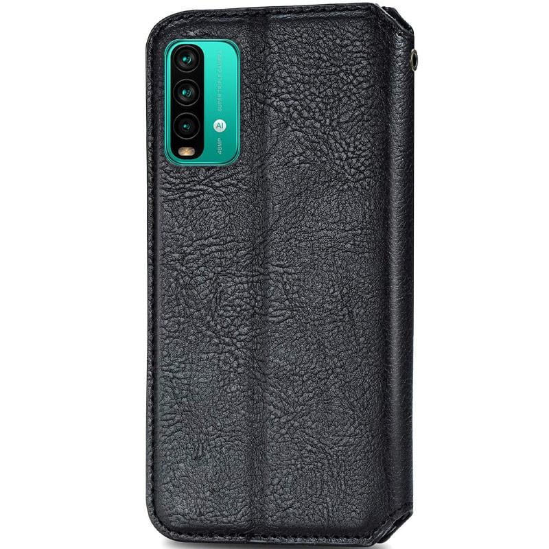 Чехол-книжка кожаный GETMAN Cubic (PU) для Xiaomi Redmi 10X Черный (84159787) - фото 2 Чехол-книжка кожаный GETMAN Cubic (PU) для Xiaomi Redmi 10X Черный (84159787) - фото 2