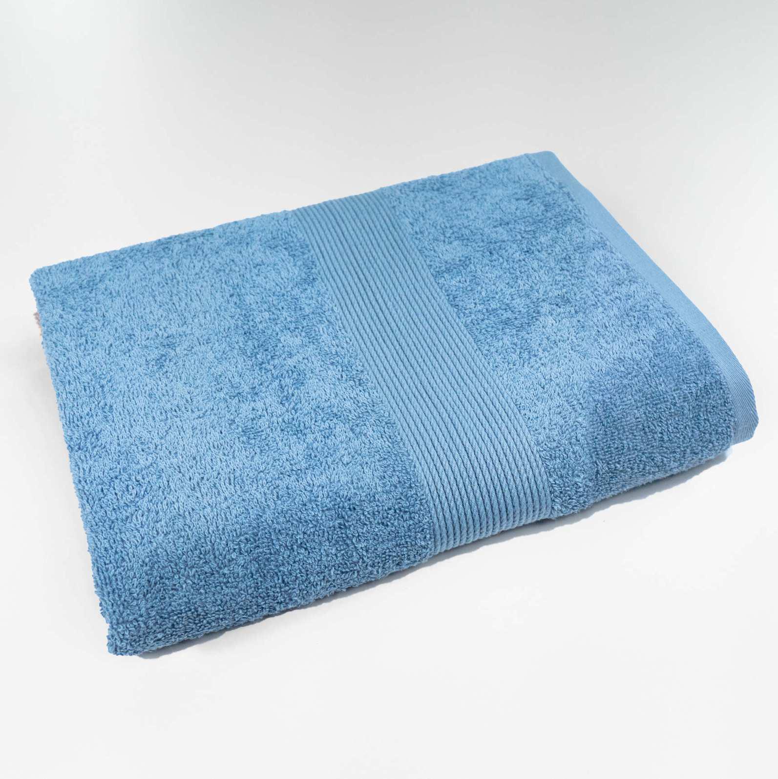 Полотенце GM Textile с бордюром 50х90 см Синий (rm400b-90-blue)