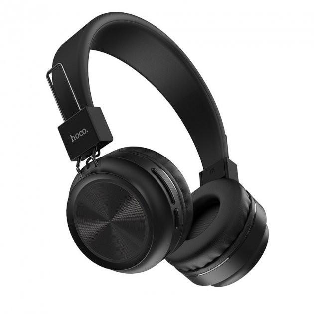 Наушники беспроводные Hoco W25 Promise Bluetooth Black