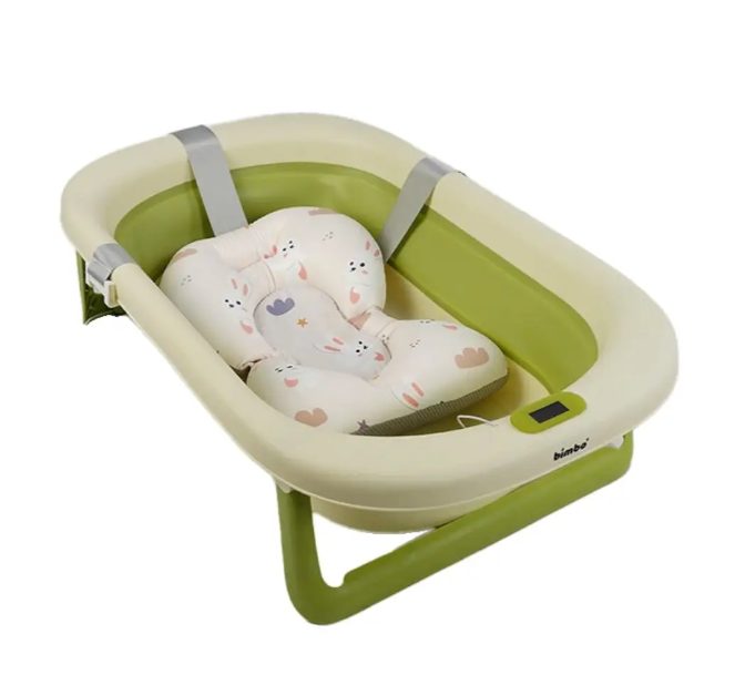 Ванночка BM-60530 Bimbo раскладная/клапан слива/датчик/температуры и матрасом (2763970624)