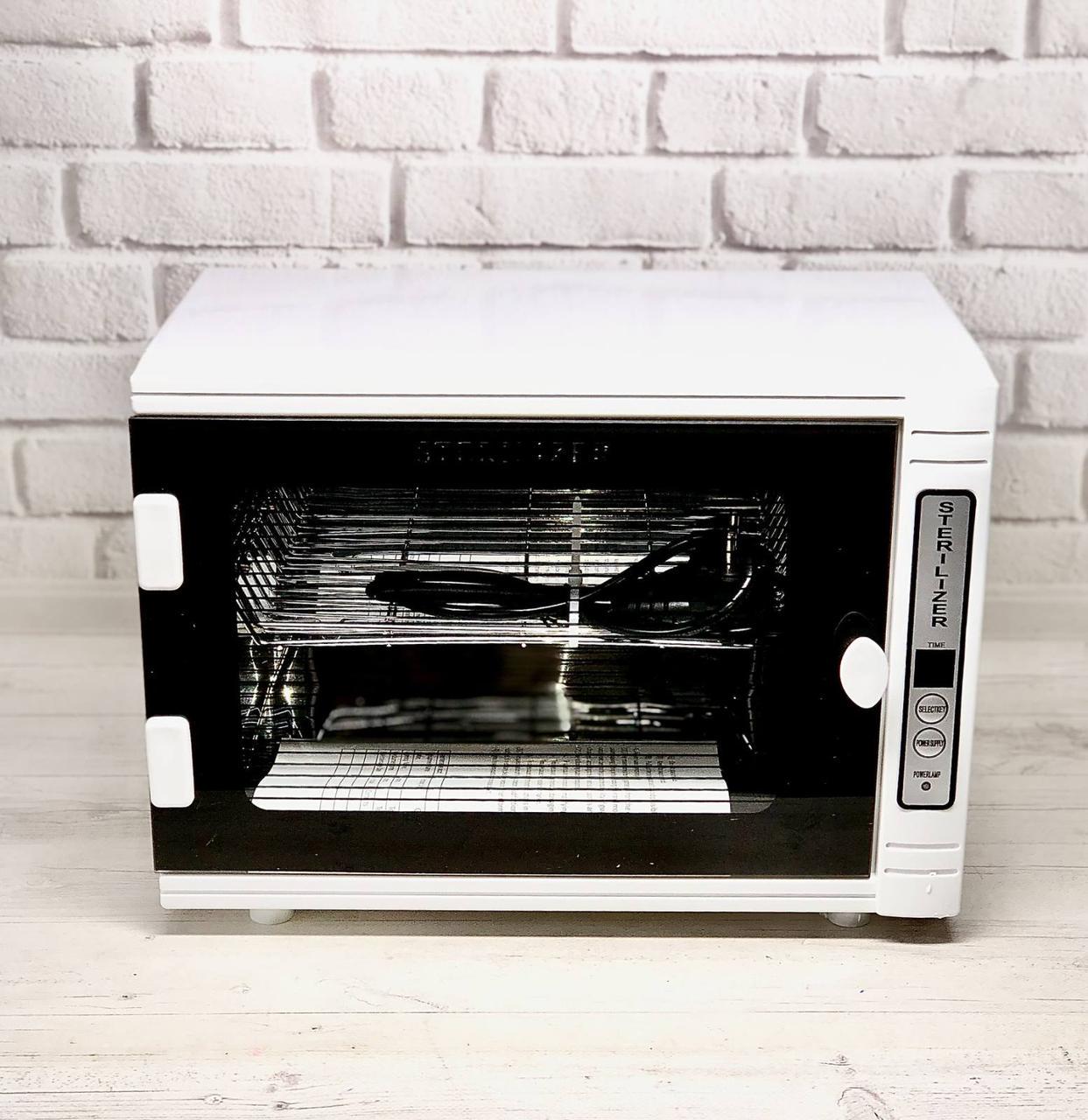 Стерилізатор ультрафіолетовий з таймером Білий (YRE RTD-208)