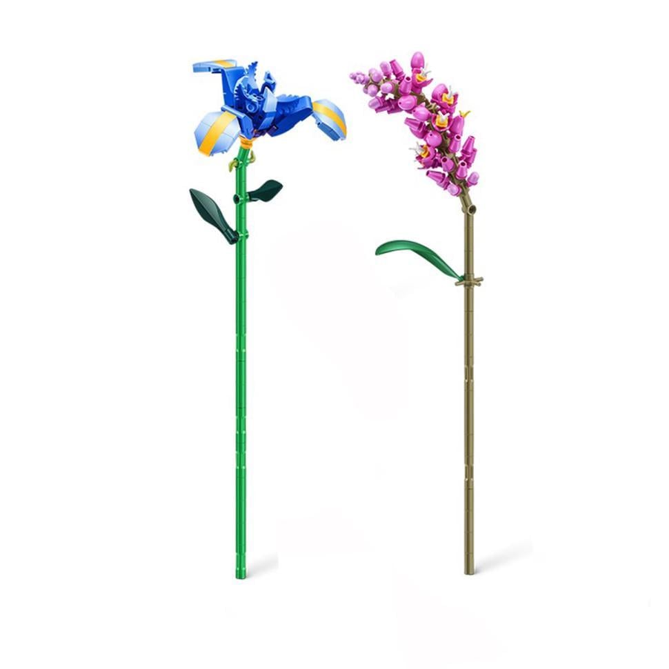 Конструктор детский Max 83184GQ1-237 Гладиолус и Сирень 237 деталей (51440)