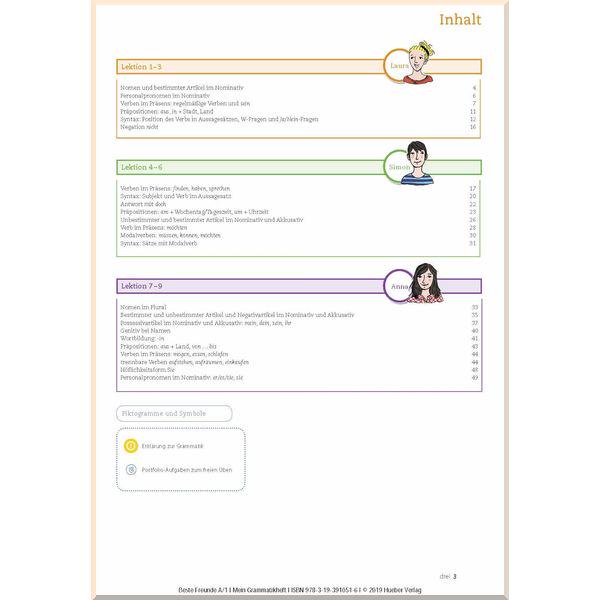Книга Beste Freunde A1.1 Grammatikheft - фото 2 Книга Beste Freunde A1.1 Grammatikheft - фото 2