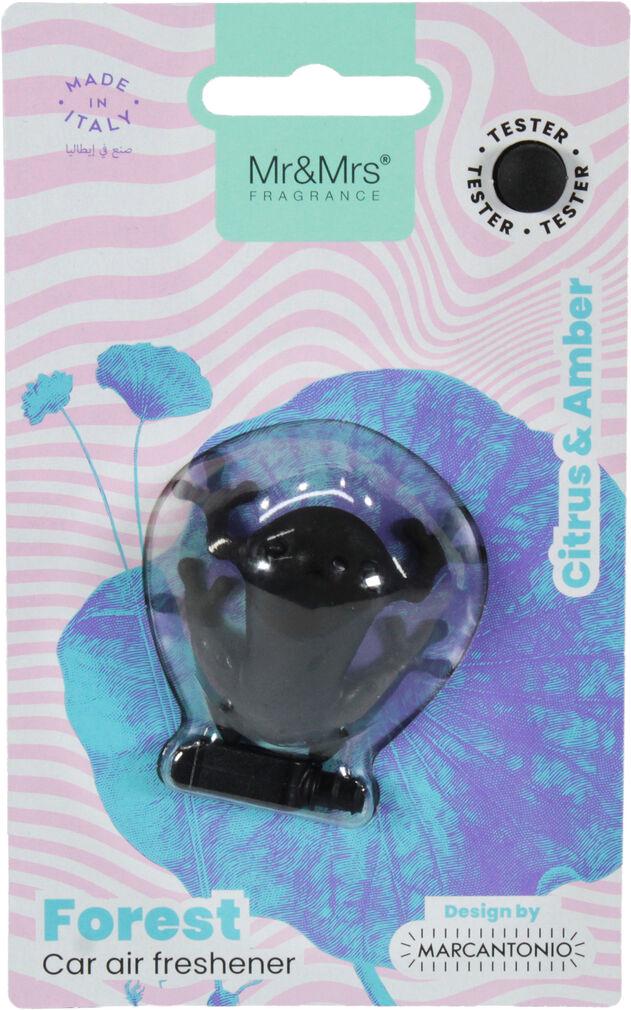 Ароматизатор Mr&Mrs Forest Blister Frog Black Citrus/Amber JFOREST037V00