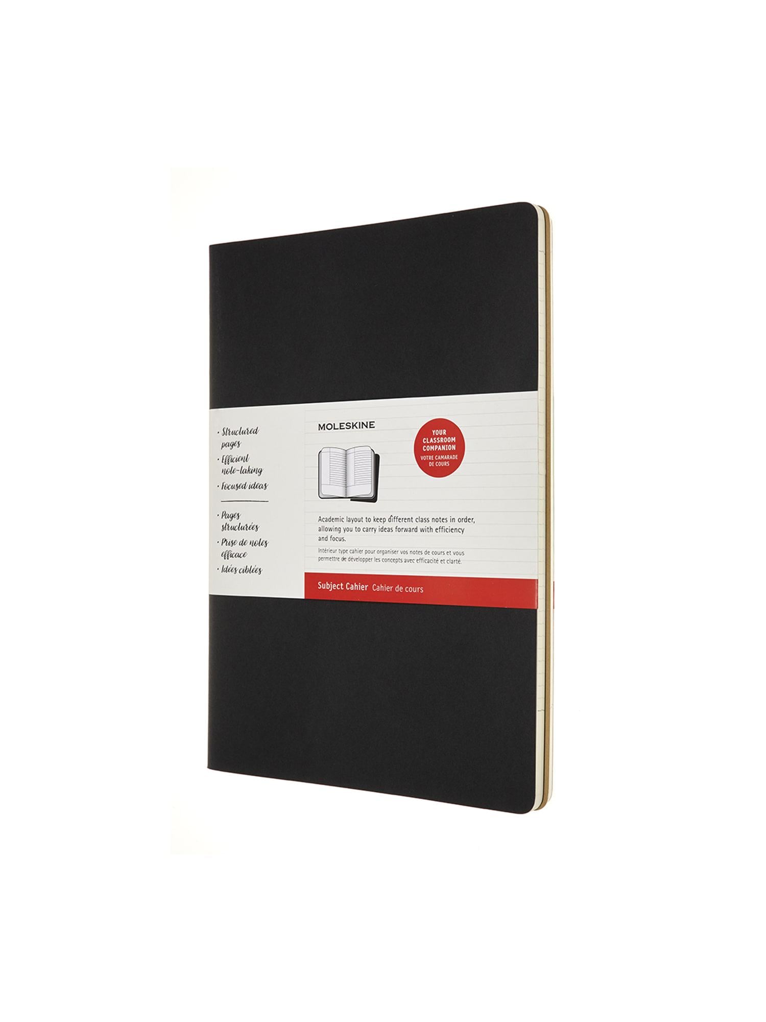 Блокнот Moleskine Cahier Subject А4 2 шт. Черный/Бежевый (CH5STNB)