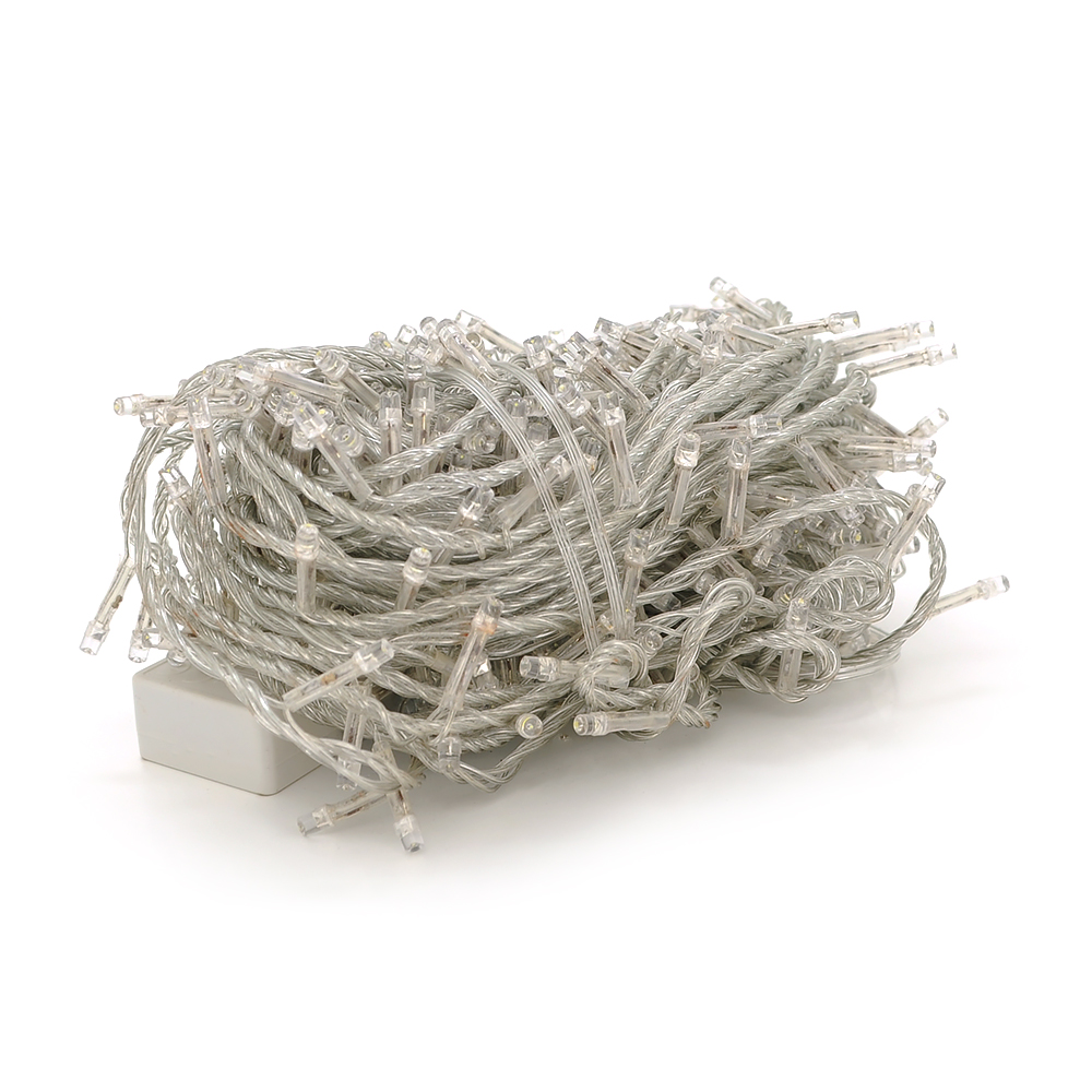 Гирлянда VOLTRONIC 400 LED 20 м 7 режимов Белый (25898494)