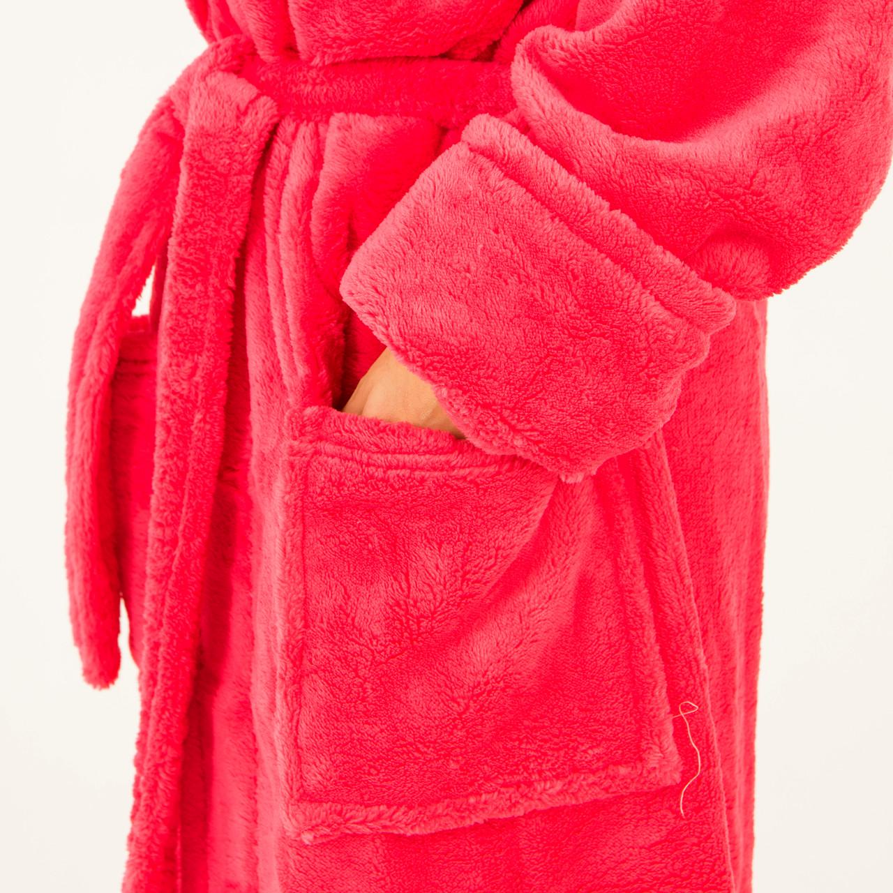 Халат женский на запах с капюшоном махровый 2 кармана M Манго (48) - фото 9 Халат женский на запах с капюшоном махровый 2 кармана M Манго (48) - фото 9